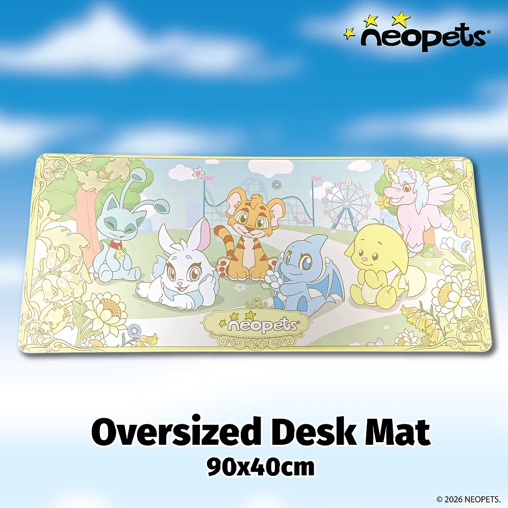 Neopets Pastel Pals Oversized Desk Mat