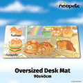 Neopets Bakery Besties Oversized Desk Mat