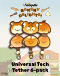 Neopets - Bakery Delights Universal Tech Tether 6 Pack