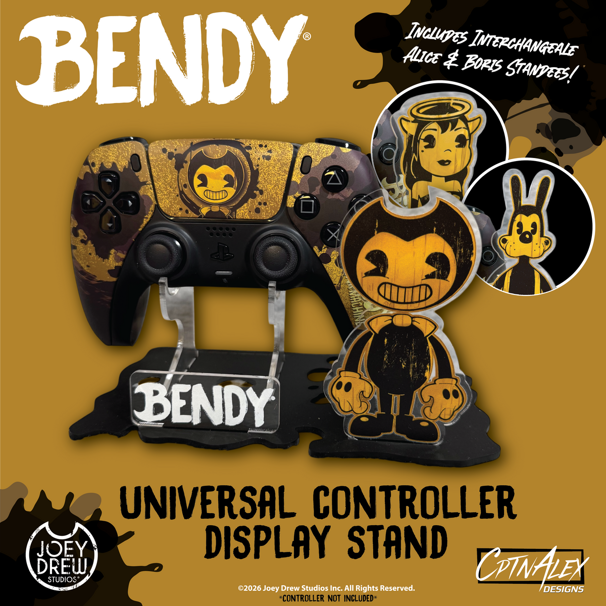 Bendy and the Ink Machine Universal Controller Display Stand