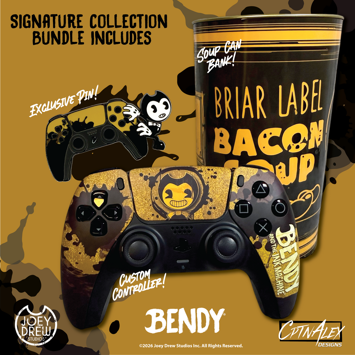 PS5 - Bendy and the Ink Machine DualSense for PS5