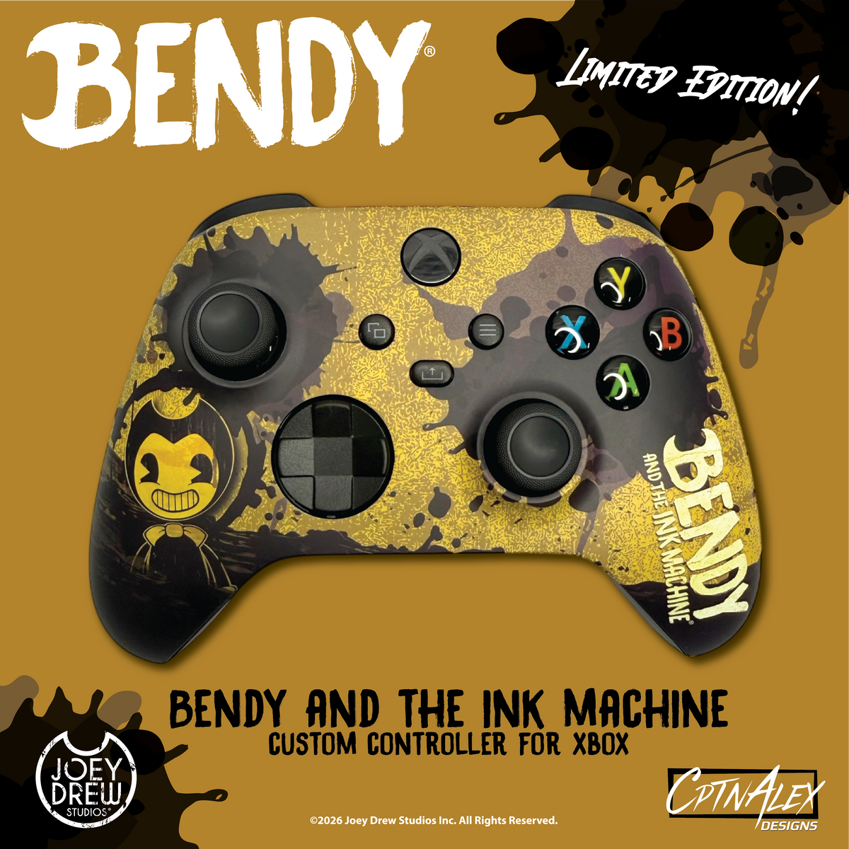 XB - Bendy and the Ink Machine Controller for Xbox