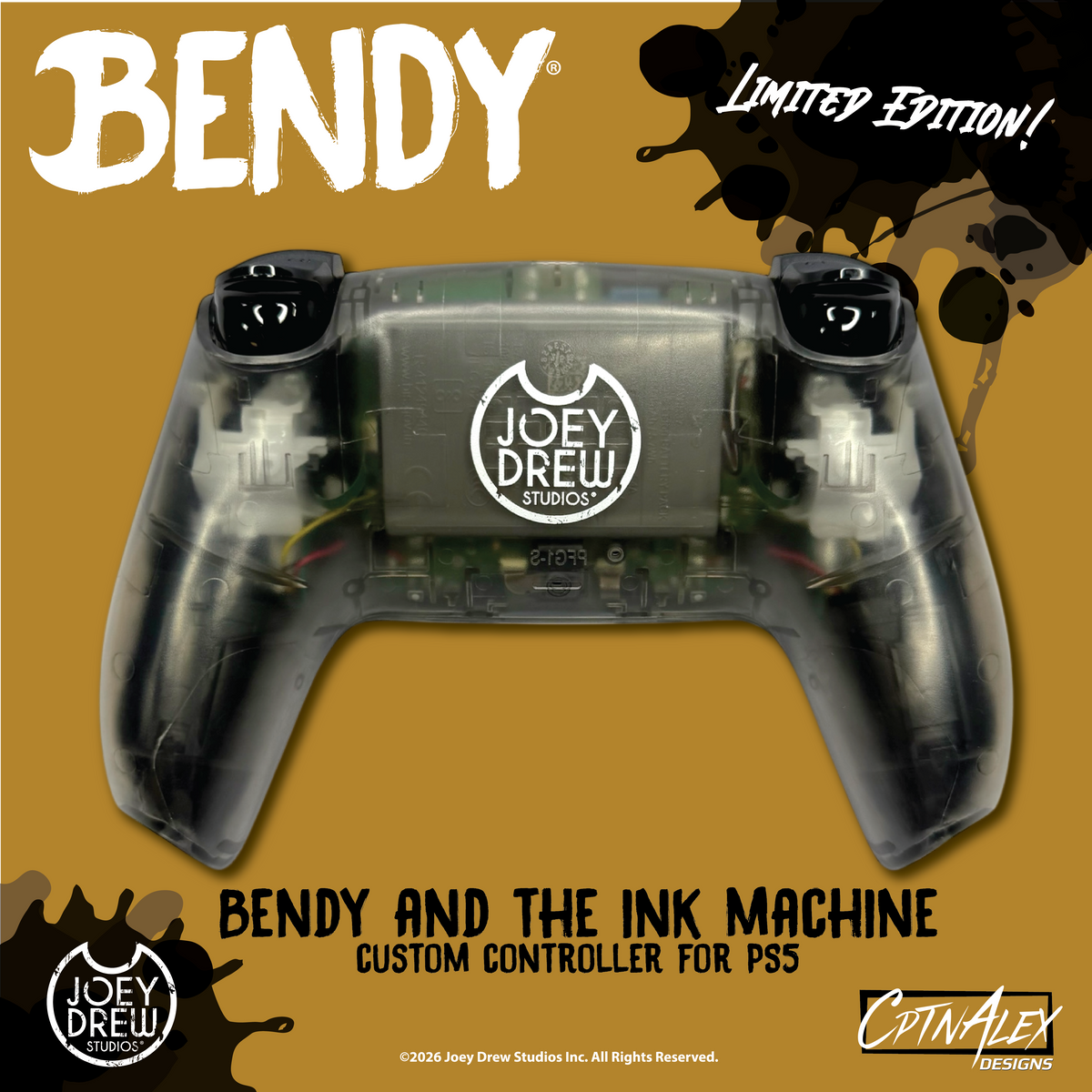 PS5 - Bendy and the Ink Machine DualSense for PS5