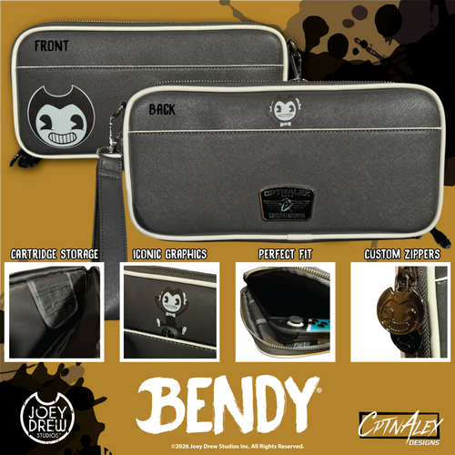 Bendy Console Carrying Case for Switch and Switch 2 - FLYT Carry-on