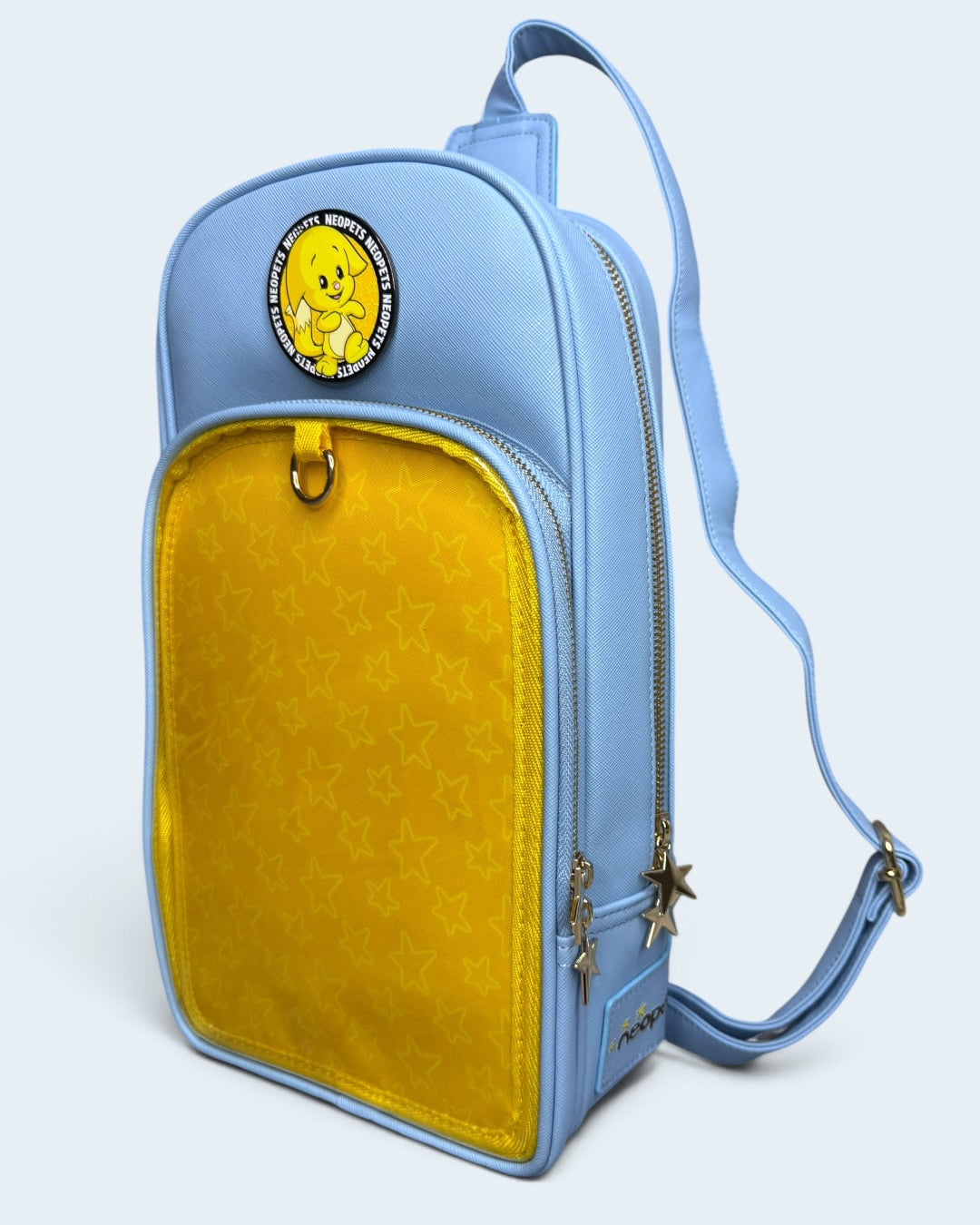 Neopets - Blue FLYT Commuter Show Sling Backpack