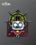 Cult of the Lamb - Limited Edition Stained Glass Enamel Pin