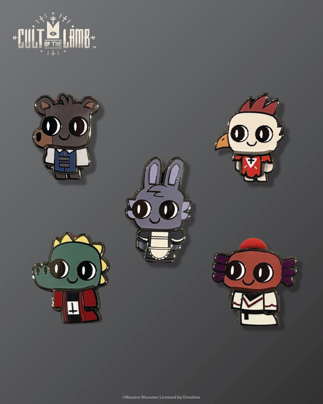 Cult of the Lamb - SERIES TWO - Build-A-Cult Enamel Pin Mystery Bag