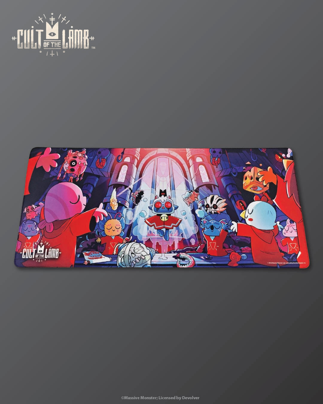 Cult of the Lamb - Relics of the Old Faith Oversized Desk Mat