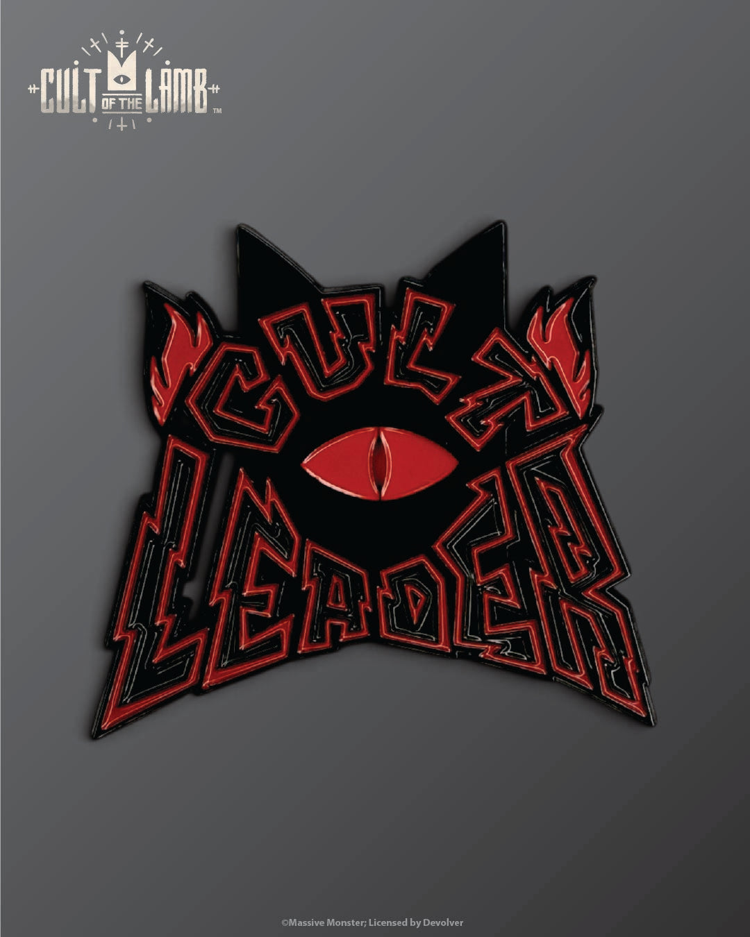 Cult of the Lamb - Cult Leader Enamel Pin