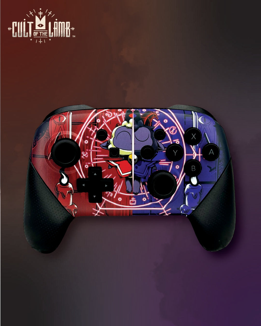 NS - Demonic Duo Cult of the Lamb Pro Controller for Nintendo Switch