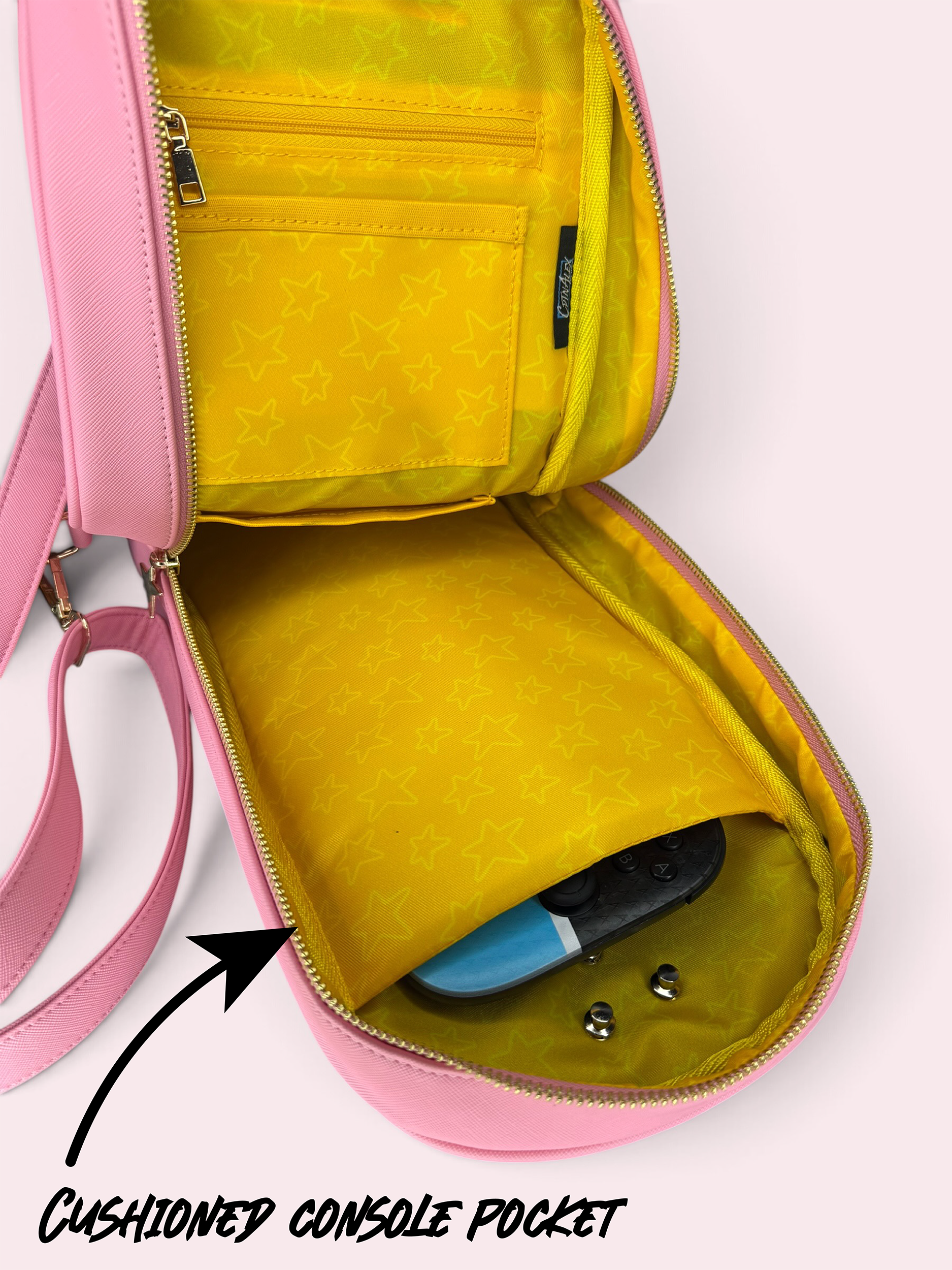 Neopets - Pink FLYT Commuter Show Sling Backpack