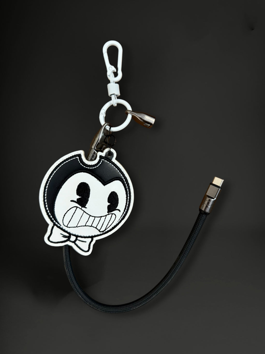 Bendy's Nightmare Run - USB-C Chargin' Strap Bag Charm (Tech Totem)