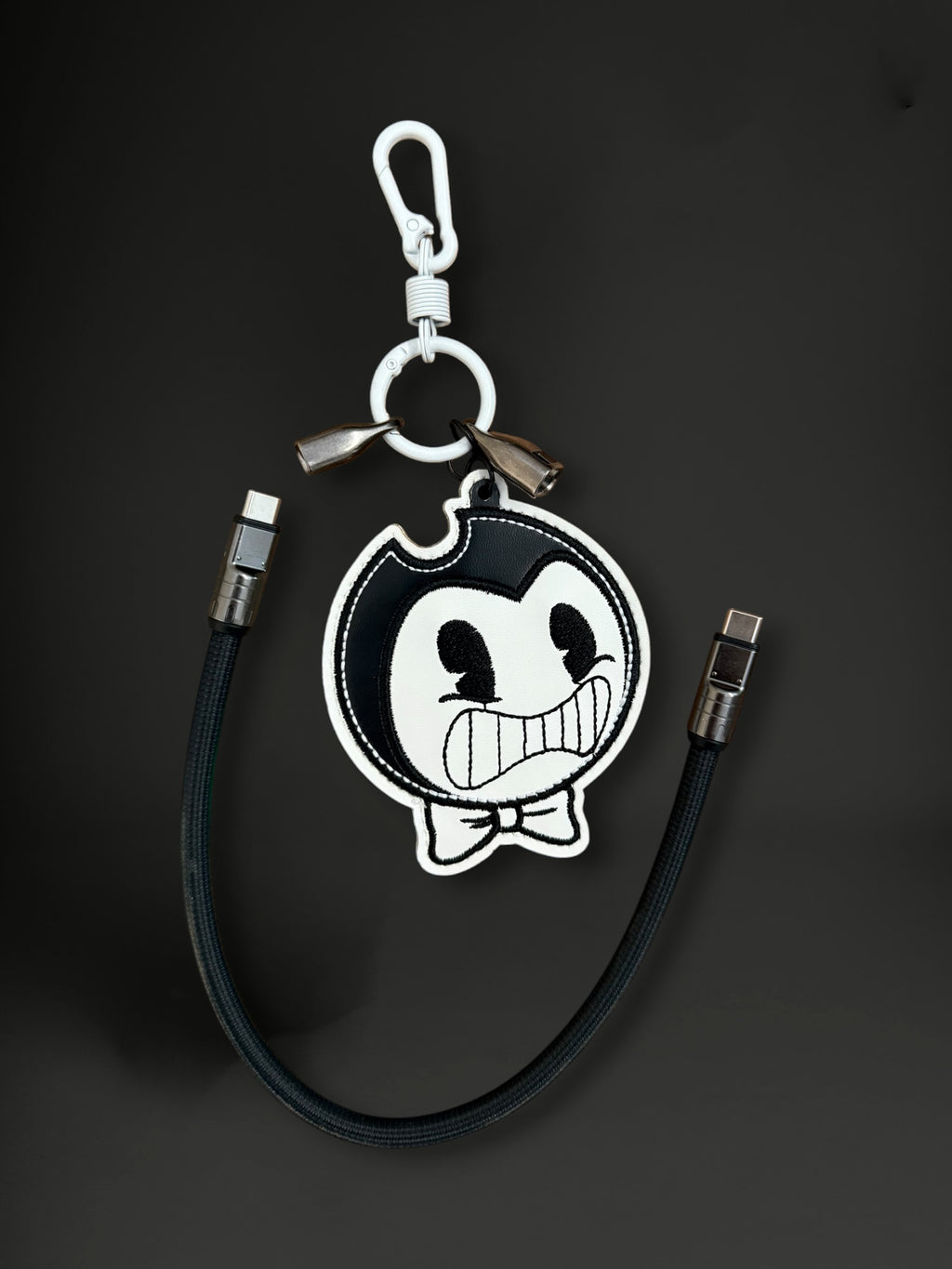 Bendy's Nightmare Run - USB-C Chargin' Strap Bag Charm (Tech Totem)