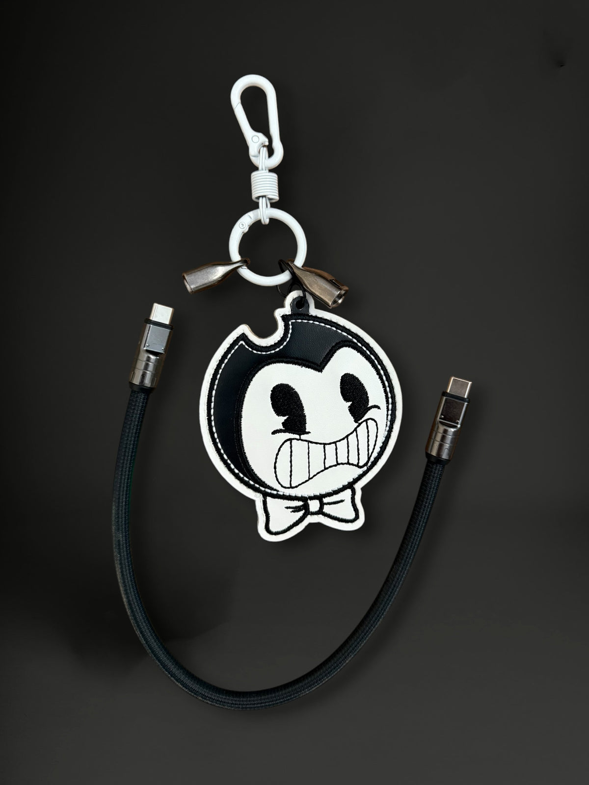 Bendy's Nightmare Run - USB-C Chargin' Strap Bag Charm (Tech Totem)