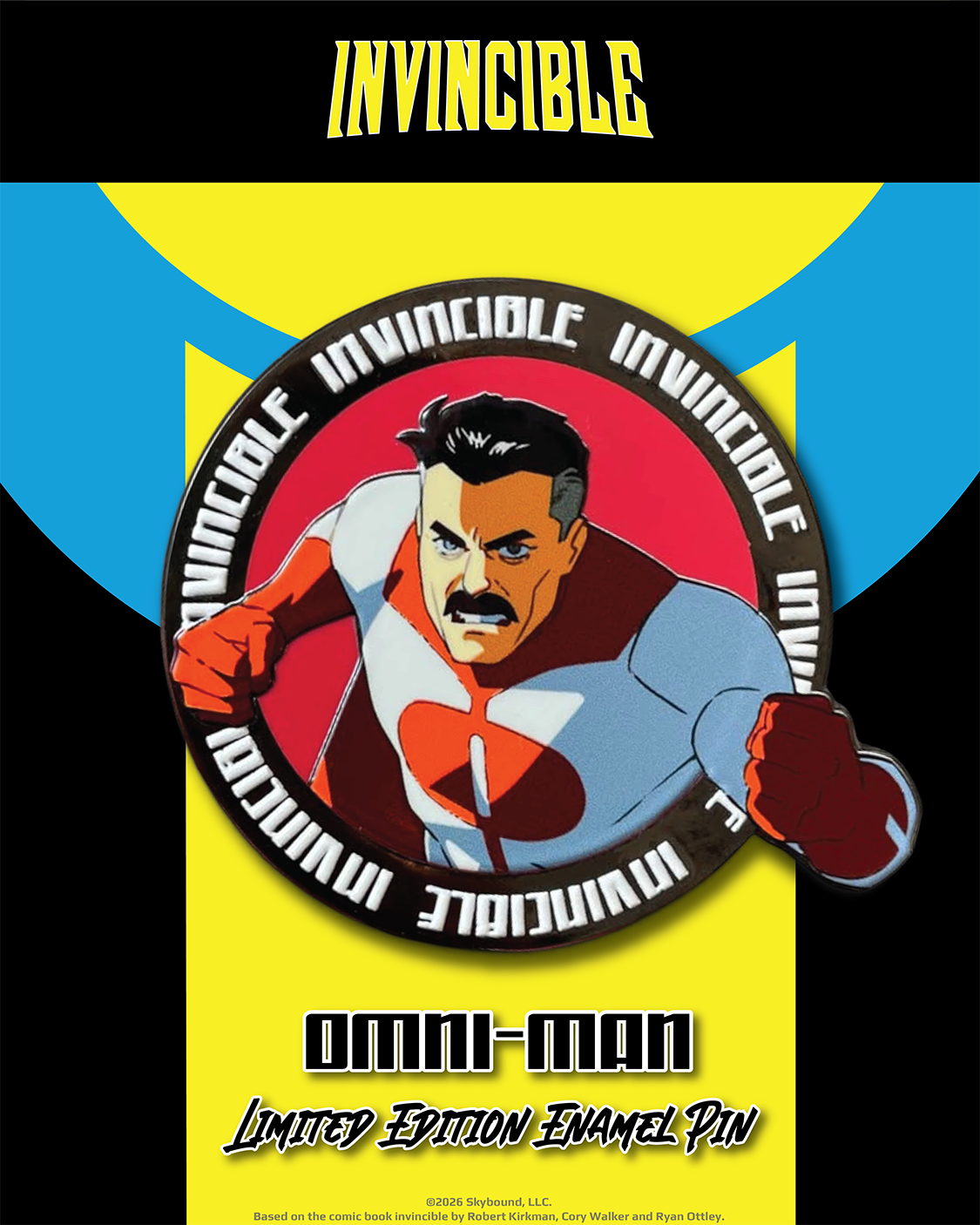 Omni-Man Enamel Pin (FLYT Badge)