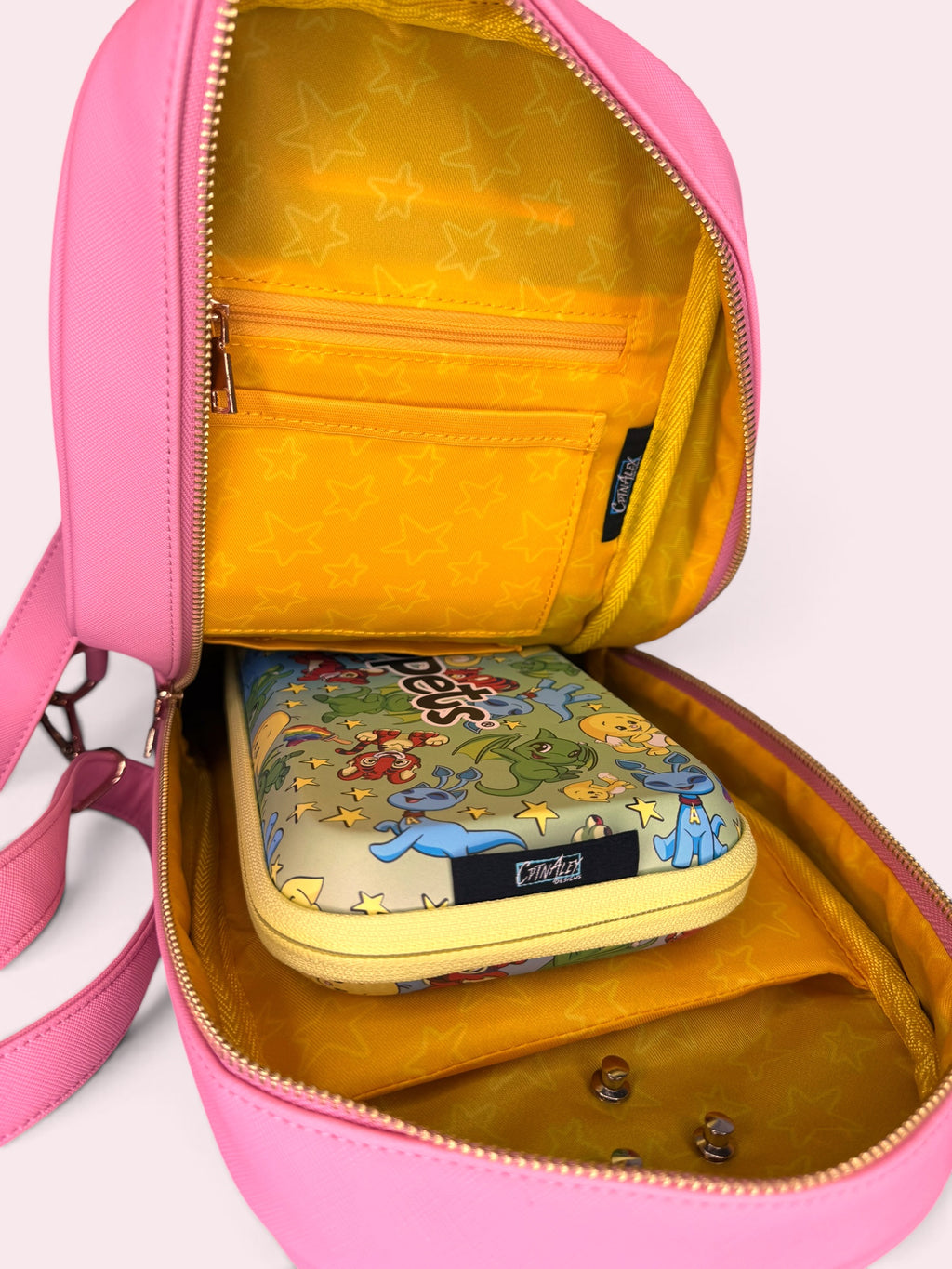 Neopets - Pink FLYT Commuter Show Sling Backpack