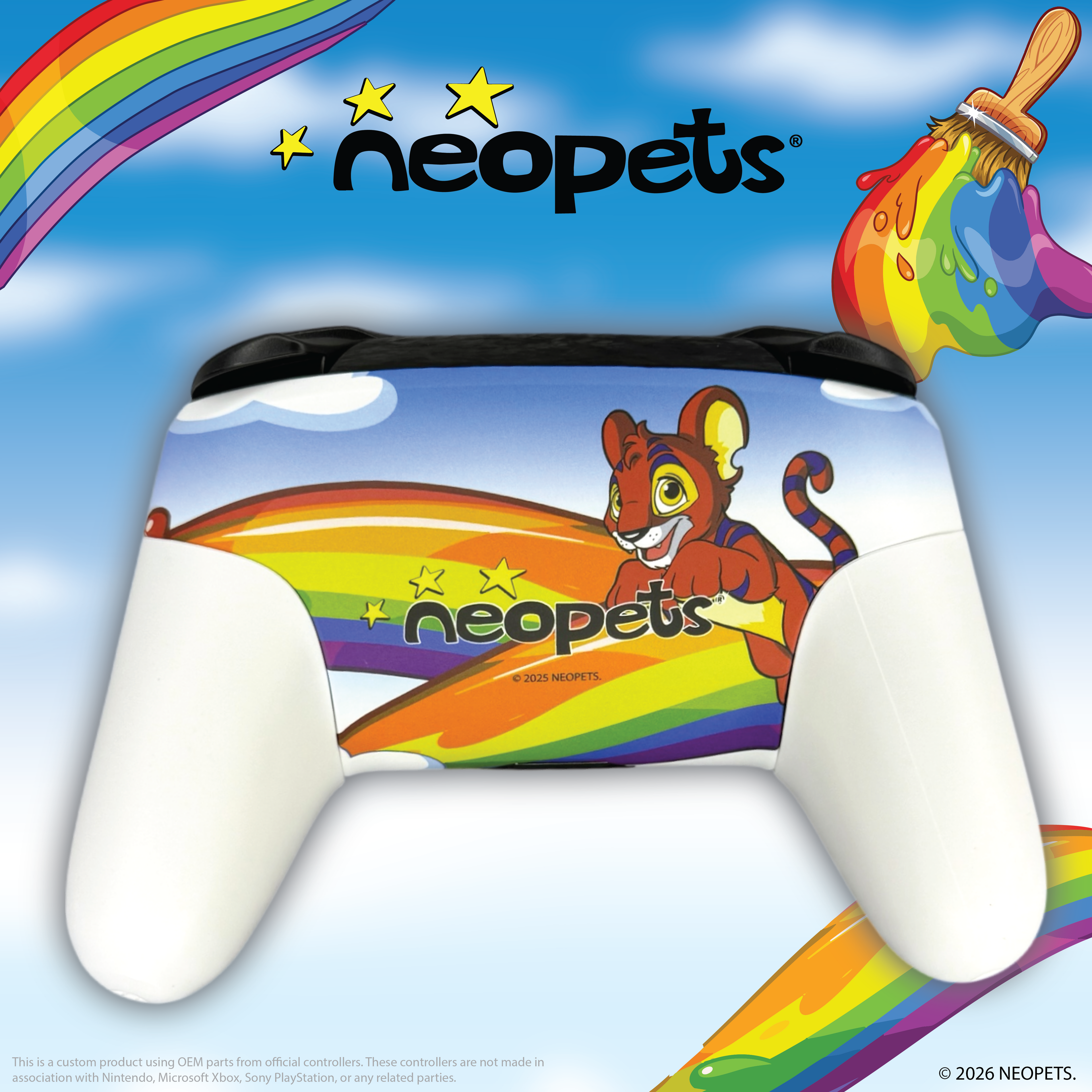 NS - Neopets Wonderland Pro Controller for Nintendo Switch 1 & 2
