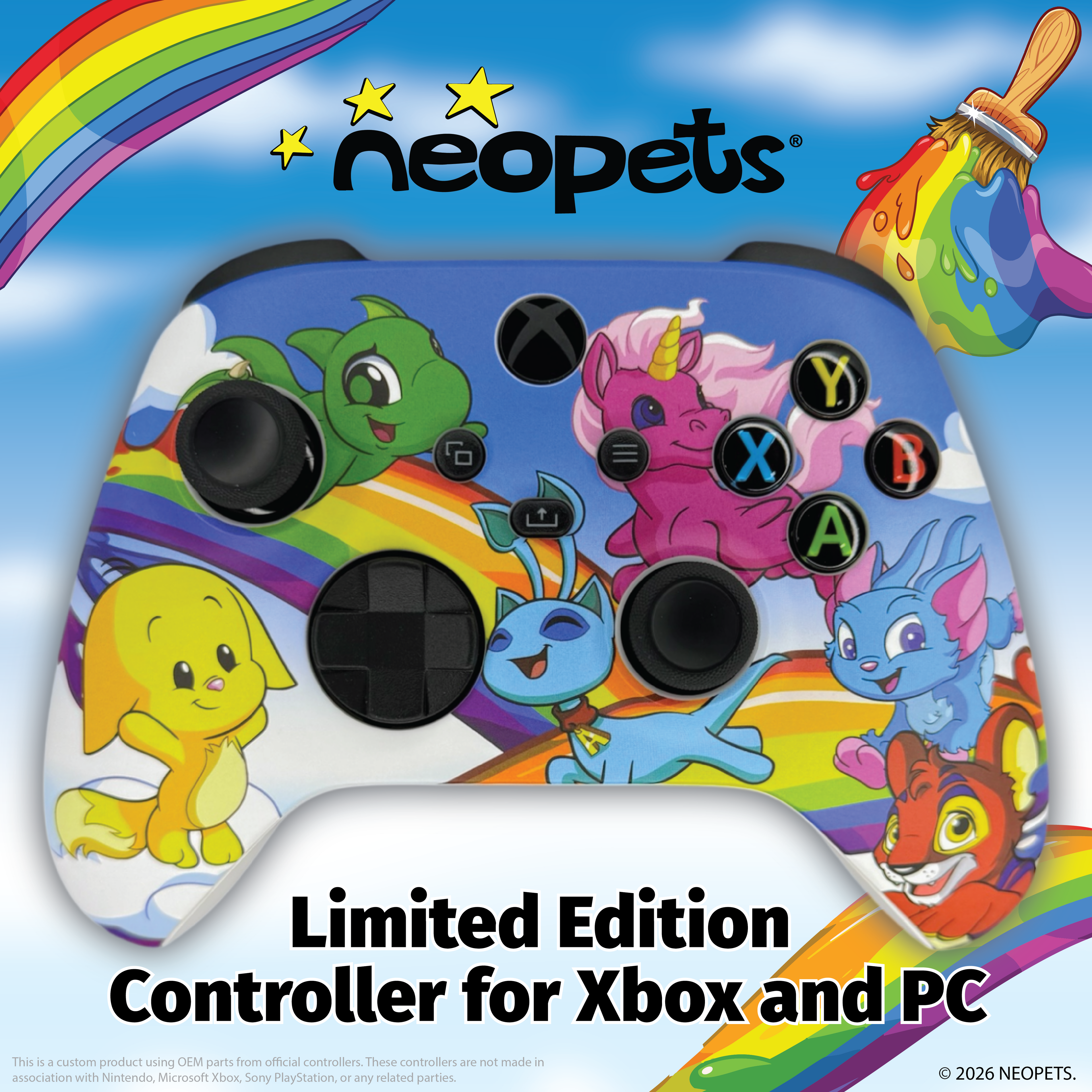 XB - Neopets Wonderland Controller for Xbox and PC